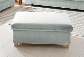 Hocker HOME AFFAIRE "Bergamo", silber,