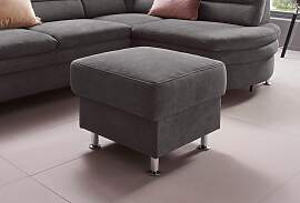 Hocker HOME AFFAIRE "Cardoso", grau,