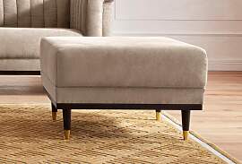 Hocker HOME AFFAIRE "Chamby", beige,