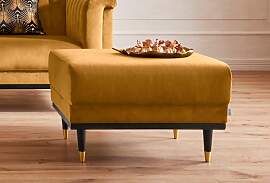 Hocker HOME AFFAIRE "Chamby", gold