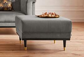 Hocker HOME AFFAIRE "Chamby", grau