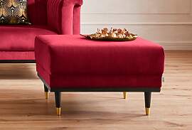 Hocker HOME AFFAIRE "Chamby", rot,