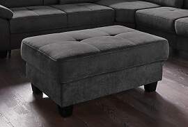 Hocker HOME AFFAIRE "Cornwall", schwarz, 