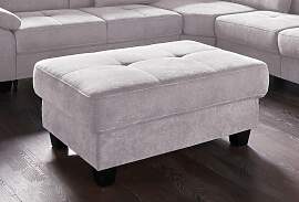 Hocker HOME AFFAIRE "Cornwall", silber