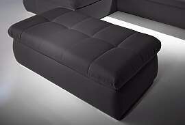 Hocker HOME AFFAIRE, grau (graphit), B:136cm