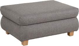 Hocker HOME AFFAIRE "Nika", silber,