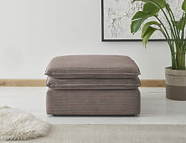 Hocker HOME AFFAIRE "PIAGGE", braun