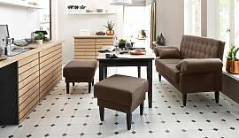 Hocker HOME AFFAIRE "Scalea", braun,