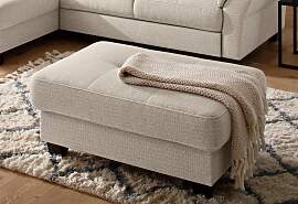 Hocker HOME AFFAIRE "Solvei", beige