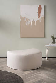 Hocker "Isalie, in modernen Farben und