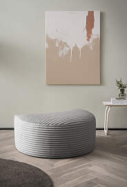 Hocker "Isalie, in modernen Farben und