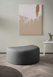 Hocker "Isalie, in modernen Farben und