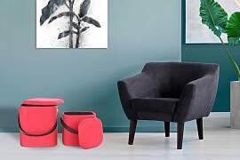 Hocker KAYOOM "Arabella 225 2er-Set,