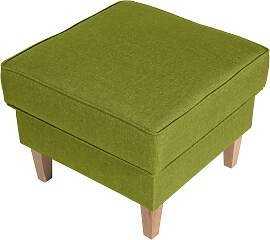 Hocker Lorris Hellgrün Flachgewebe