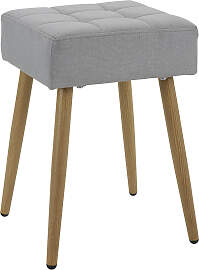Hocker OTTO HOME "Louise", grau