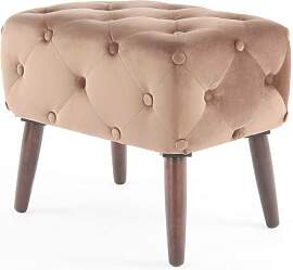 Hocker Piano ca. 40x48 cm Braun Samt