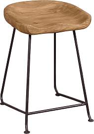 Hocker SIT "Live Edge", beige (natur),