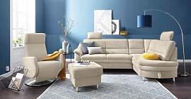 Hocker SIT & MORE "Cardoso", beige
