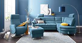 Hocker SIT & MORE "Cardoso", blau