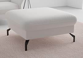 Hocker SIT & MORE "Fashion", silber, 