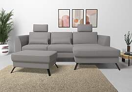 Hocker SIT & MORE "Olsen", grau,