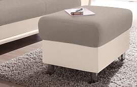 Hocker TRENDMANUFAKTUR, beige (beige, tan), B:67cm 