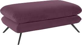 Hockerbank 3C CANDY "Beatrice", rot