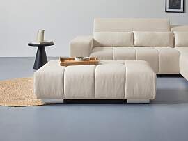 Hockerbank COTTA "Orion", beige, B:134cm 