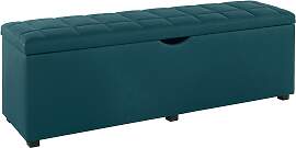 Hockerbank HOME AFFAIRE "Checked", blau