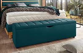 Hockerbank HOME AFFAIRE "Checked", blau