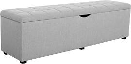 Hockerbank HOME AFFAIRE "Checked", grau