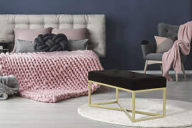 Hockerbank KAYOOM "Cameron 125, glamouröses