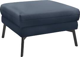 Hockerbank "Spin", blau (navy), B:74cm