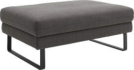Hockerbank "Spin", schwarz, B:109cm