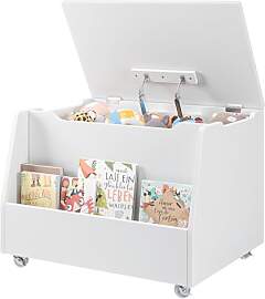 HOCSOK Kinderregal mit Rollen, Regal Kinderzimmer