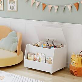 HOCSOK Kinderregal mit Rollen, Regal Kinderzimmer