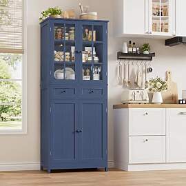 HOCSOK Küchenschrank, 180 cm Buffetschrank mit 2