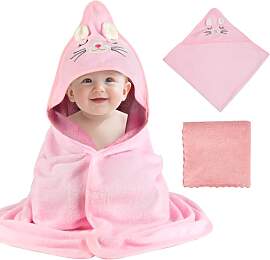 HOCUCHELAND 2 Stück Kapuzenhandtuch Baby,