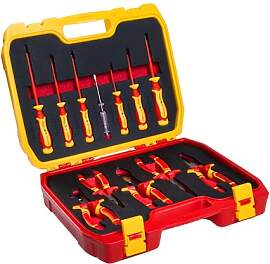 HÖGERT TECHNIK 12er-Set Elektriker Werkzeug Set