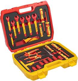 HÖGERT TECHNIK 25er-Set Elektriker Werkzeug Set