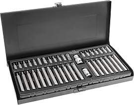 HÖGERT TECHNIK Bit-Set 40-tlg., TORX, Spline,