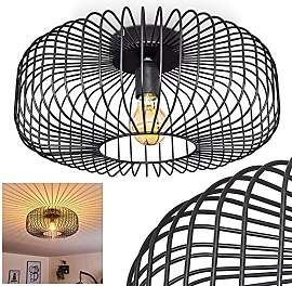 HOFSTEIN Deckenleuchte Wemude, runde Deckenlampe