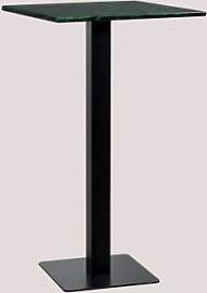 Hohe Quadratische Bartischplatte 60x60 Cm Aus