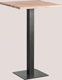 Hoher Bartisch Aus Akazienholz Schmal ↔︎ 70 Cm 