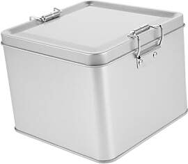 Holibanna Weißblech Keksdose 4.72X4.72X3.74 Zoll