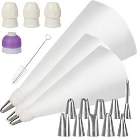 Holiwe 18 Teilig Premium Spritzbeutel Set (40CM *