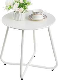 HollyHOME Beistelltisch Outdoor Balkontisch Klein