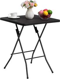 HollyHOME Klapptisch Outdoor Wetterfest 2FT/60cm