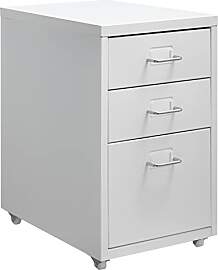 HollyHOME Schreibtisch Rollcontainer mit 3