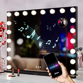 Hollywood Spiegel - Bluetooth-Lautsprecher -